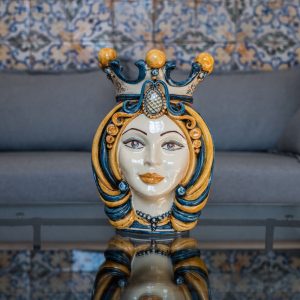 Testa h 38 blu/arancio femmina