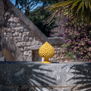 Pigna artigianale h 15 senape