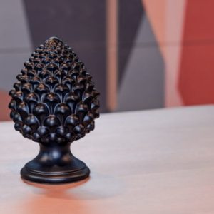 Pigna semilavorata memo h 30 black line opaco