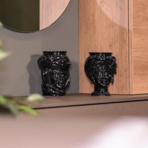 Testa h 20 tuareg corona liscia black line femmina