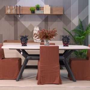 Testa h 25 c/perline rosse black line femmina