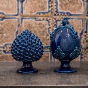 Pigna artigianale h 15 blu intenso