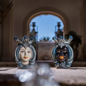 Testa h 38 mono blu maschio moro