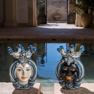 Testa h 38 mono blu femmina