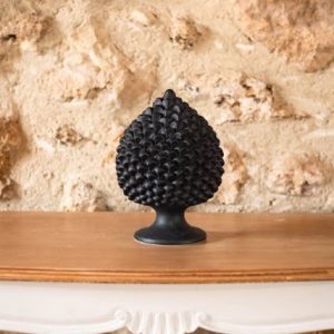 Pigna artigianale h 35 black line opaco