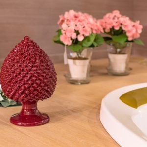 Pigna artigianale h 25 bordeaux integrale