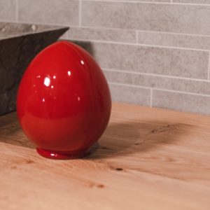 Uovo h 20 rosso fuoco