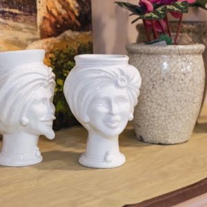 Testa h 16 corona liscia tuareg white line maschio - Bomboniera