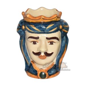 Testa h 10 purista blu/arancio maschio bianco s/frutta