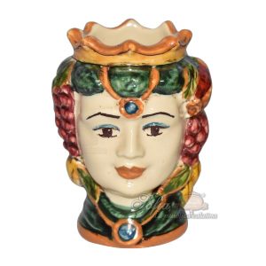 Testa h 10 purista verde/arancio femmina c/frutta