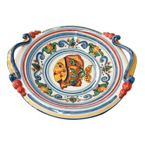 Centrotavola Ø 40 decoro pesci