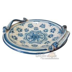 Centrotavola Ø 40 linea stars mono blu