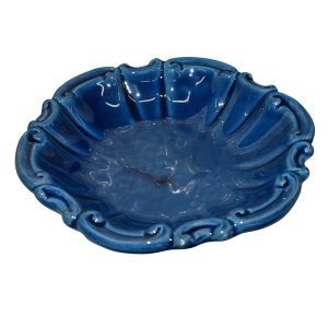 Ciotola barocca Ø 20 blu intenso