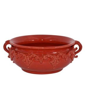 Centrotavola Ø 20 plastico sofia rosso fuoco