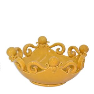 Centrotavola pallina Ø 30 senape