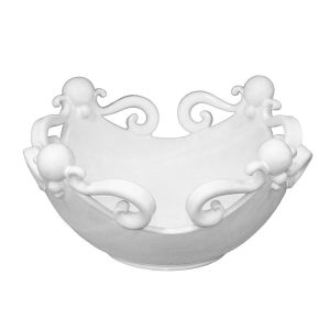 Centrotavola pallina Ø 30 white line