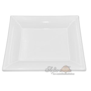 Svuota tasche quadrato white line