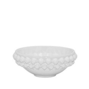 Ciotola a pigna Ø 15 white line - Bomboniera