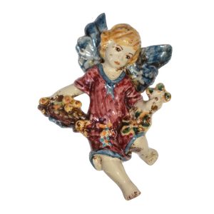 Angelo 4 stagioni inverno 13x16 blu/bordeaux - Bomboniera