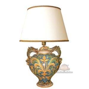 Lume palla c/manici pesci h 35 plastico sofia ornato calatino