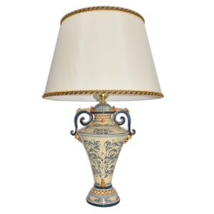 Lume h 30 defra s. d'arte blu/arancio