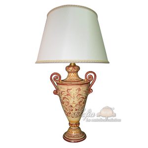 Lume h 30 defra s. d'arte bordeaux/arancio