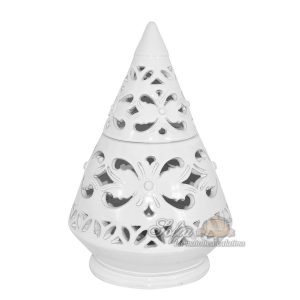 Lume Terry traforato h 45 white line