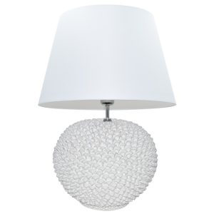 Lume palla a pigna h 30 white line (h60 c/paralume Ø45)