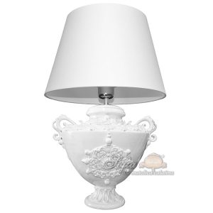 Lume cratere h 50 white line (h80 c/paralume Ø45)