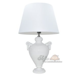 Lume anelli h 40 liscio white line (h72 c/paralume Ø45)