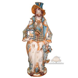 Lumiera grande uomo h 42 blu/arancio