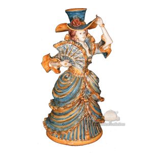 Lumiera media femmina h 34 blu/arancio