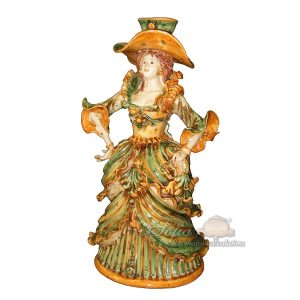 Lumiera media femmina h 34 verde/arancio