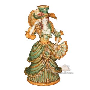 Lumiera media femmina h 34 verde/arancio