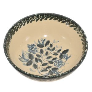 Ciotola Ø 20 antica riproduzione fiori