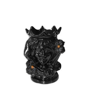 Testa h 15 c/perline arancio black femmina