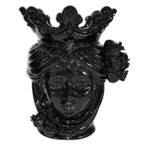 Testa h 40 melograni black line lucido femmina