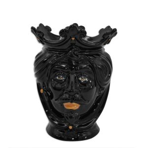 Testa h 25 liscia black orange maschio