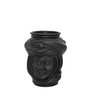 Testa h 20 tuareg corona liscia black opaco maschio