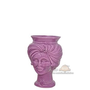 Testa h 16 corona liscia tuareg glicine femmina - Bomboniera