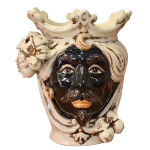 Testa h 25 limoni avorio maschio moro