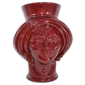 Testa h 30 corona liscia bordeaux integrale femmina