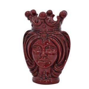 Testa h 25 turbante bordeaux integrale femmina