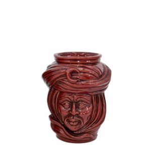 Testa h 20 tuareg corona liscia bordeaux integrale maschio