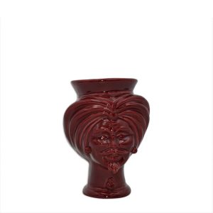 Testa h 16 corona liscia tuareg bordeaux maschio - Bomboniera