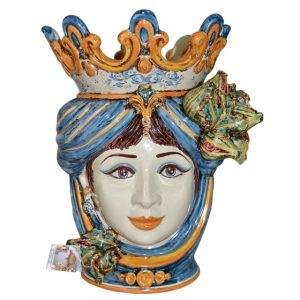 Testa h 40 fichi blu/arancio femmina