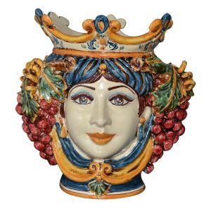 Testa h 25 uva blu/arancio femmina
