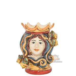 Testa h 15 limoni blu/arancio/rosso femmina - Bomboniera