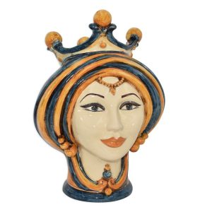 Testa h 30 blu/arancio femmina