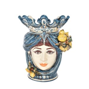 Testa h 40 limoni mono blu femmina